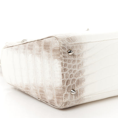 Christian Dior Niloticus Crocodile Himalaya Crystal Medium Lady Dior White 9 of 10