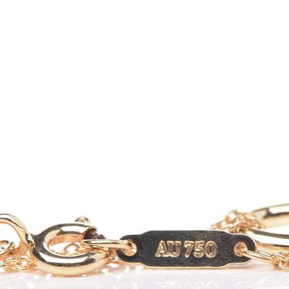 Tiffany 18K Yellow Gold Infinity Bracelet 4 of 6