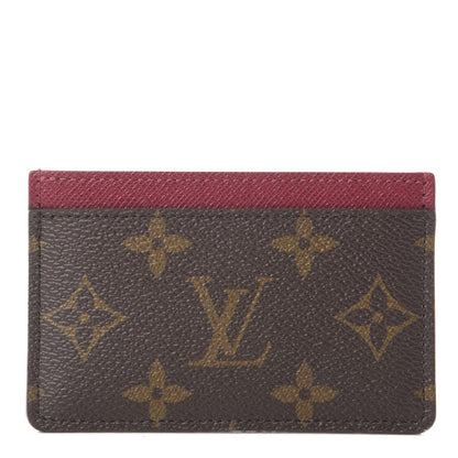 Louis Vuitton Monogram Card Holder Fuchsia 1 of 5