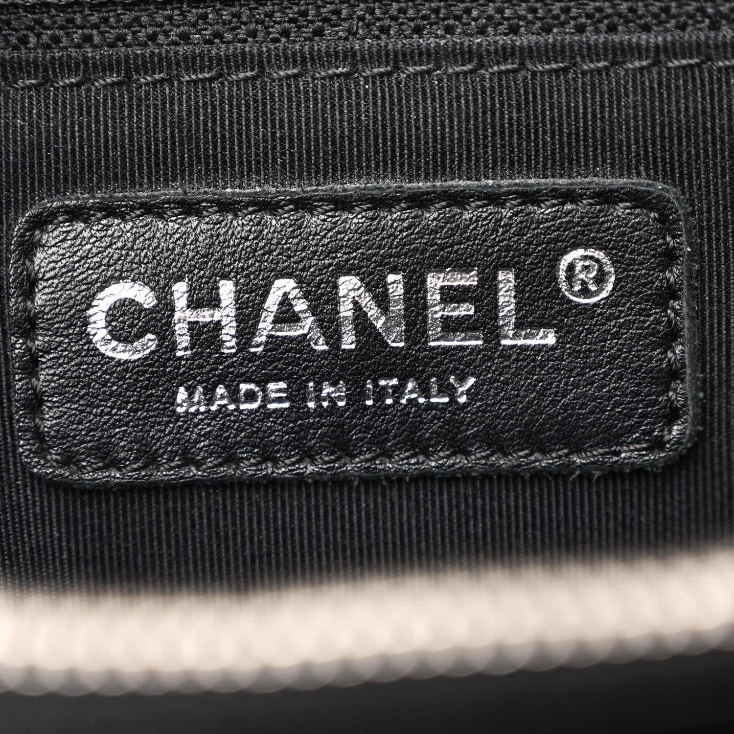 Chanel Caviar Quilted Grand Shopping Tote GST Black 7 of 7
