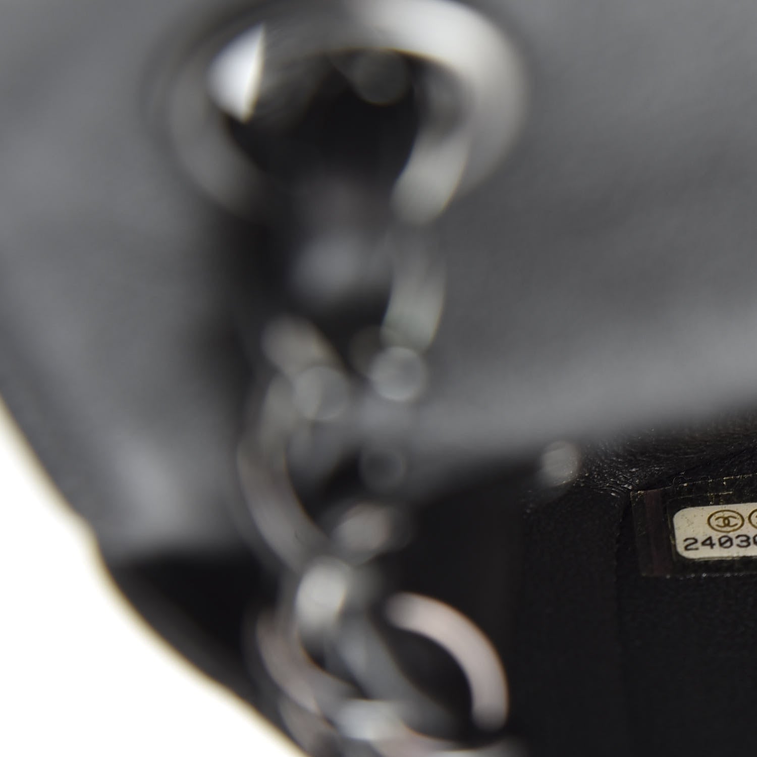 Chanel Crumpled Calfskin Quilted Mini Rectangular Flap So Black 8 of 10