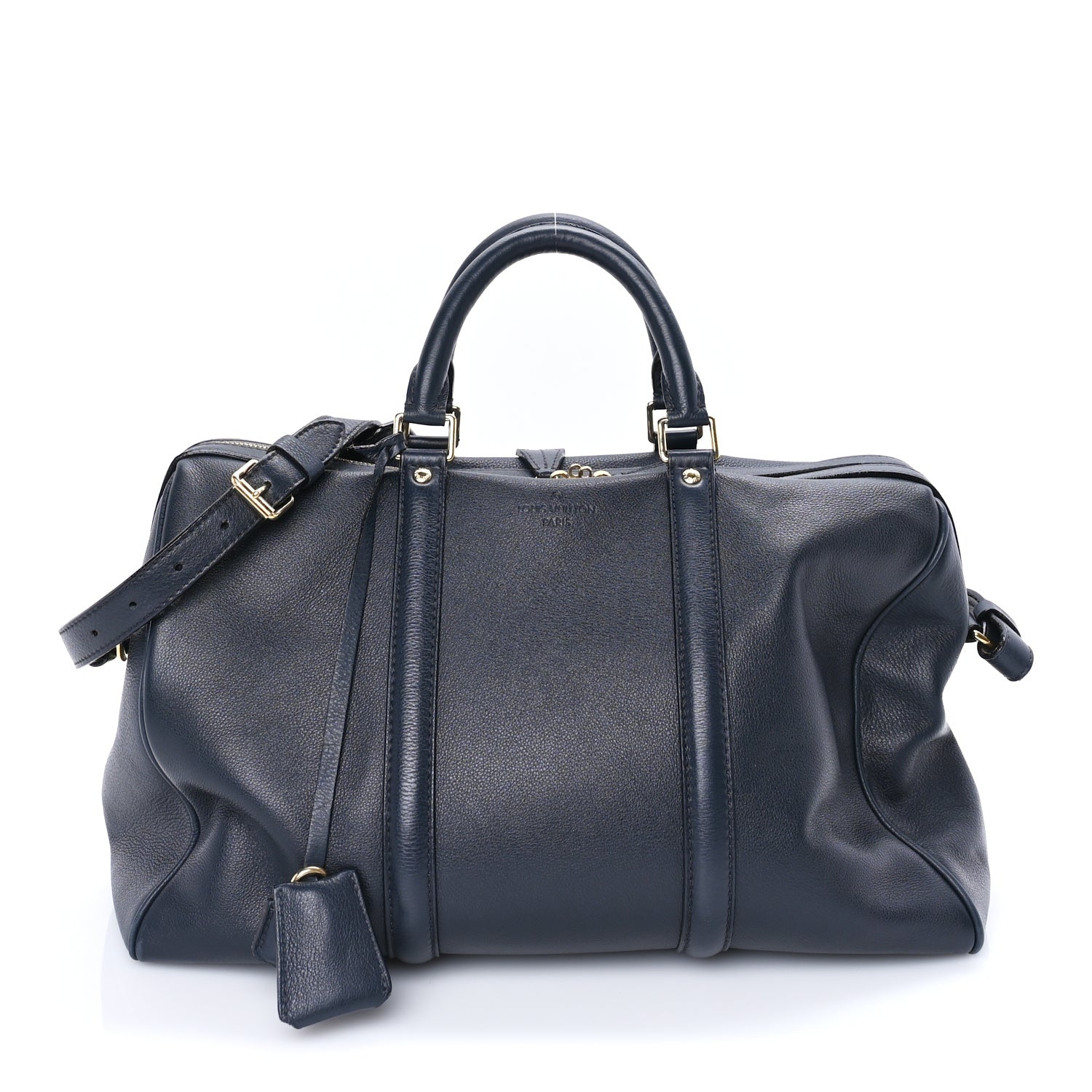 Louis Vuitton Calfskin Sofia Coppola SC Bag MM Blue 1 of 7