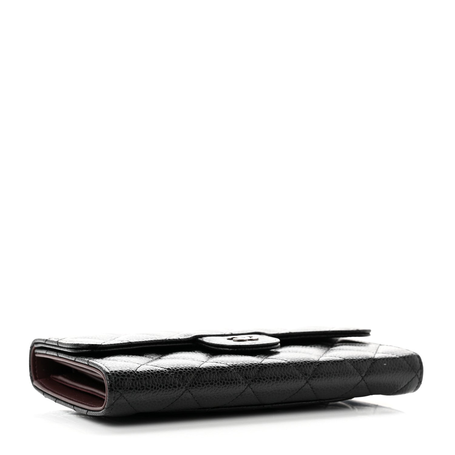 Chanel Caviar Quilted Large Flap Wallet Black 4 of 8