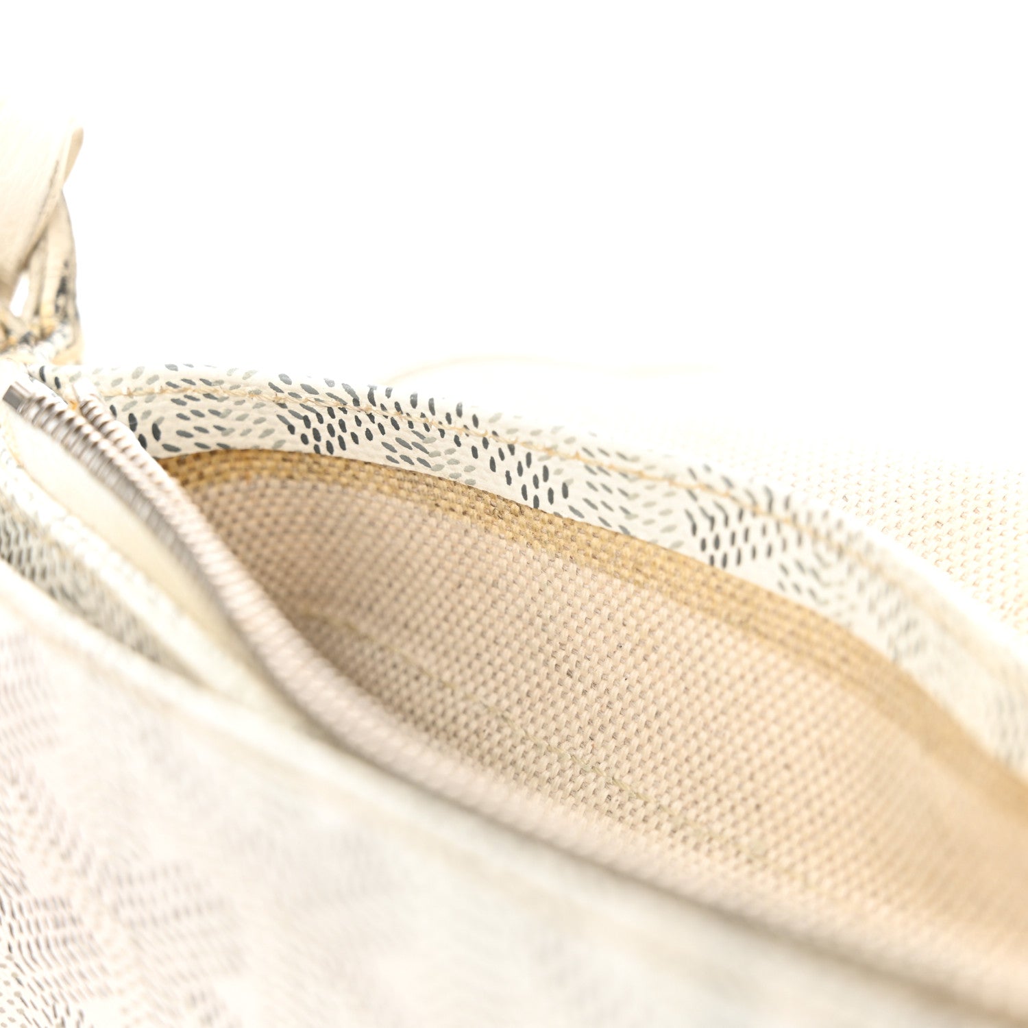 Goyard Goyardine Plumet Wallet Clutch White 11 of 21