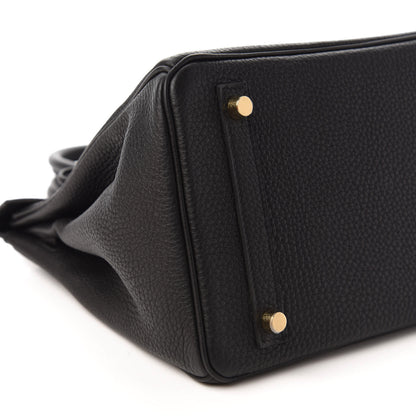 Hermes Togo Birkin 30 Black 6 of 11