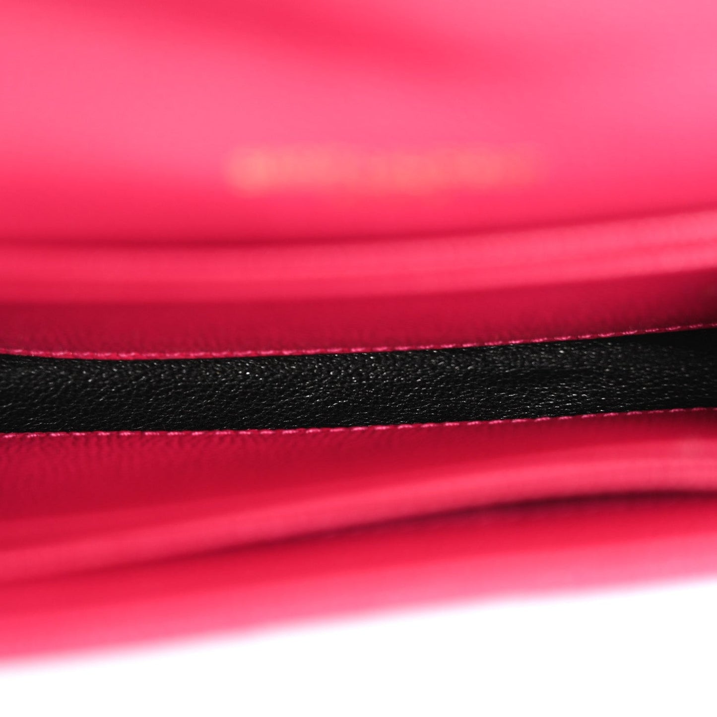 Grain De Poudre Matelasse Chevron Small Monogram Envelope Wallet Bubblegum