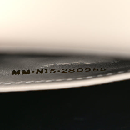 Bulgari Calfskin Serpenti Forever Top Handle Yellow White 7 of 14