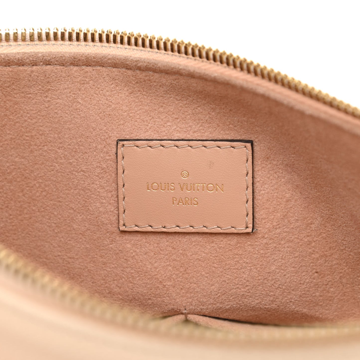 Empreinte V Tote MM Beige Rose Creme