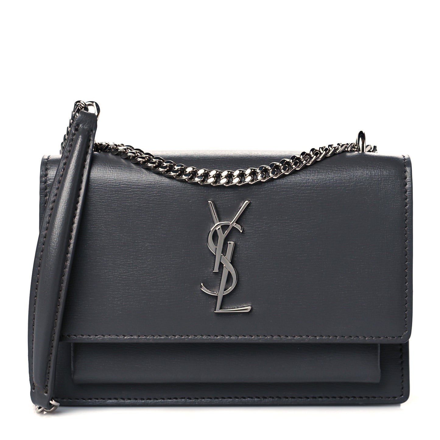 Calfskin Monogram Sunset Chain Wallet Earth