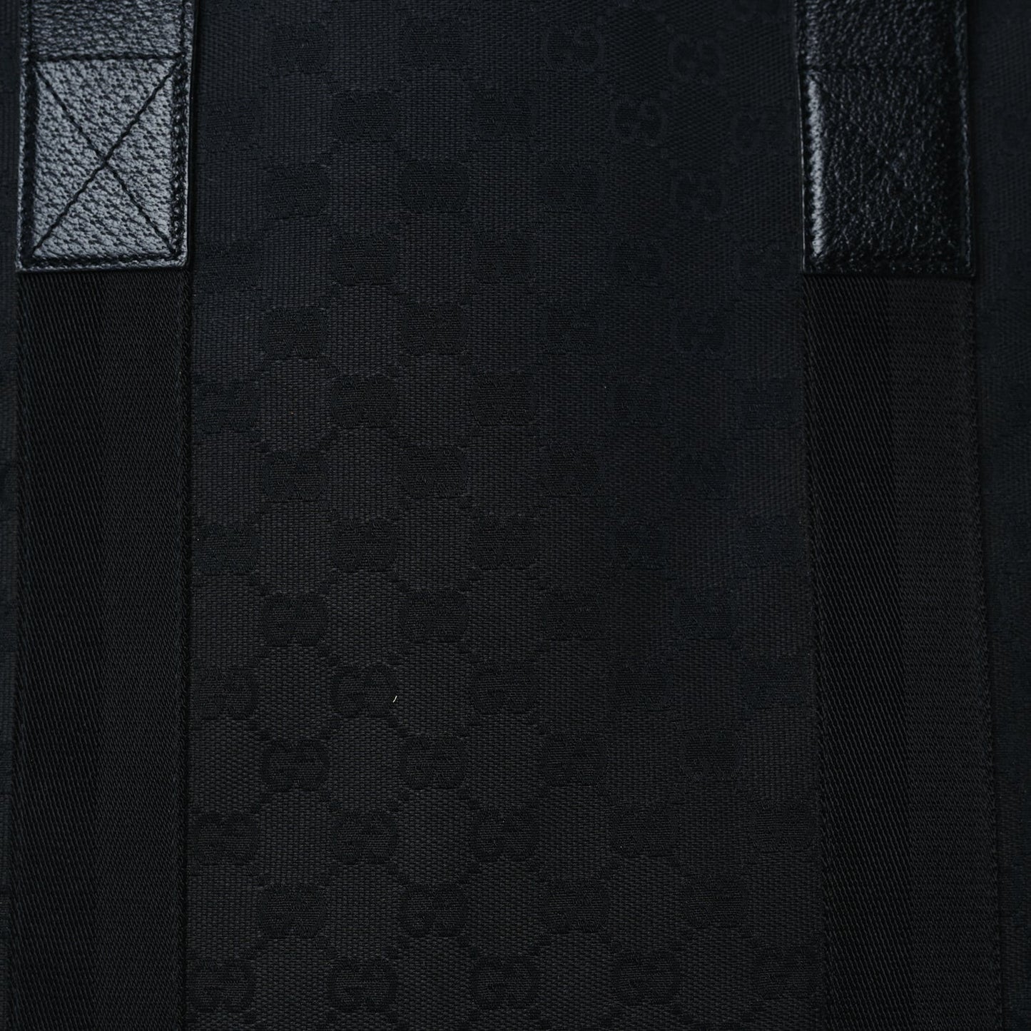 Monogram Vertical Tote Black