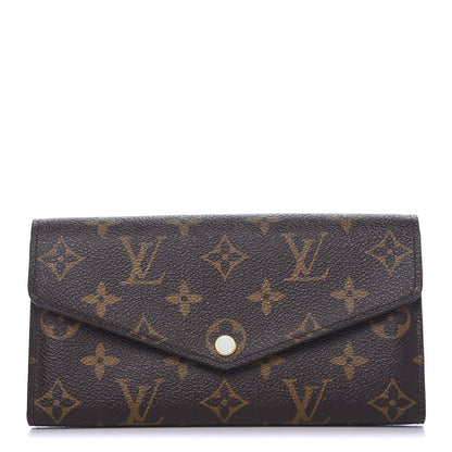 Louis Vuitton Monogram Sarah Wallet NM 1 of 7
