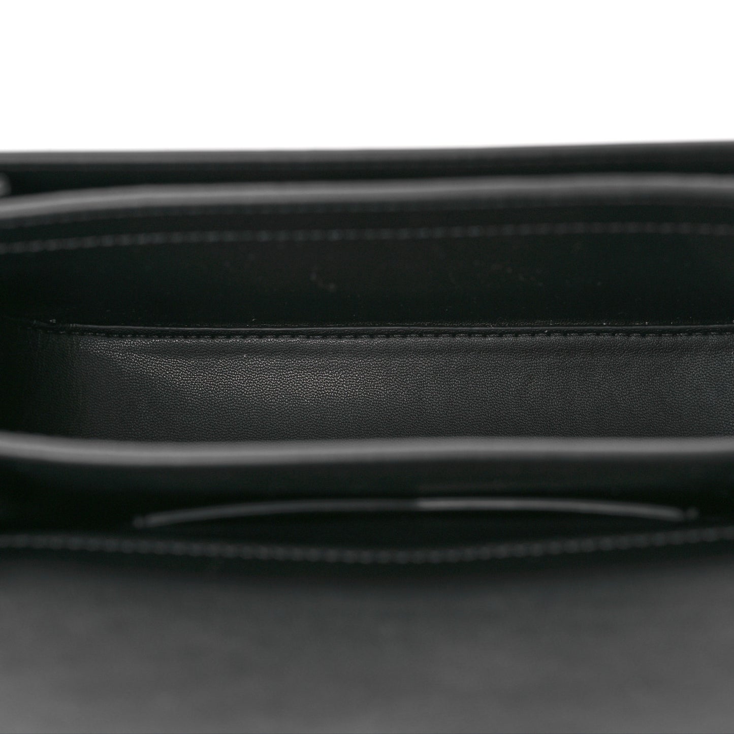 Calfskin Crocodile Embossed 4G Medium Crossbody Bag Black