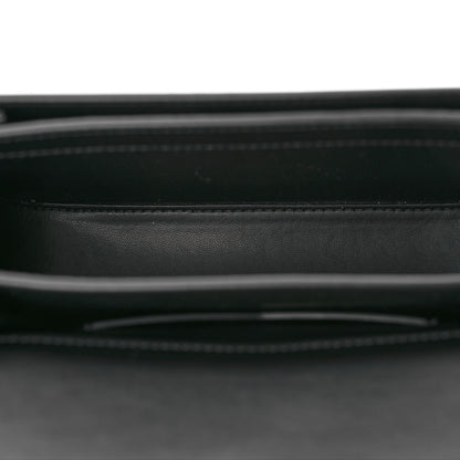 Givenchy Calfskin Crocodile Embossed 4G Medium Crossbody Bag Black 5 of 10