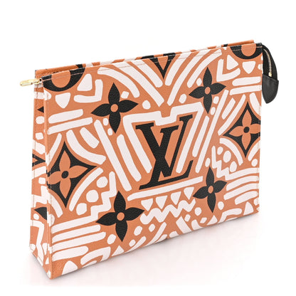 Louis Vuitton Monogram Giant Crafty Pochette Toiletry 26 Creme Caramel 4 of 7