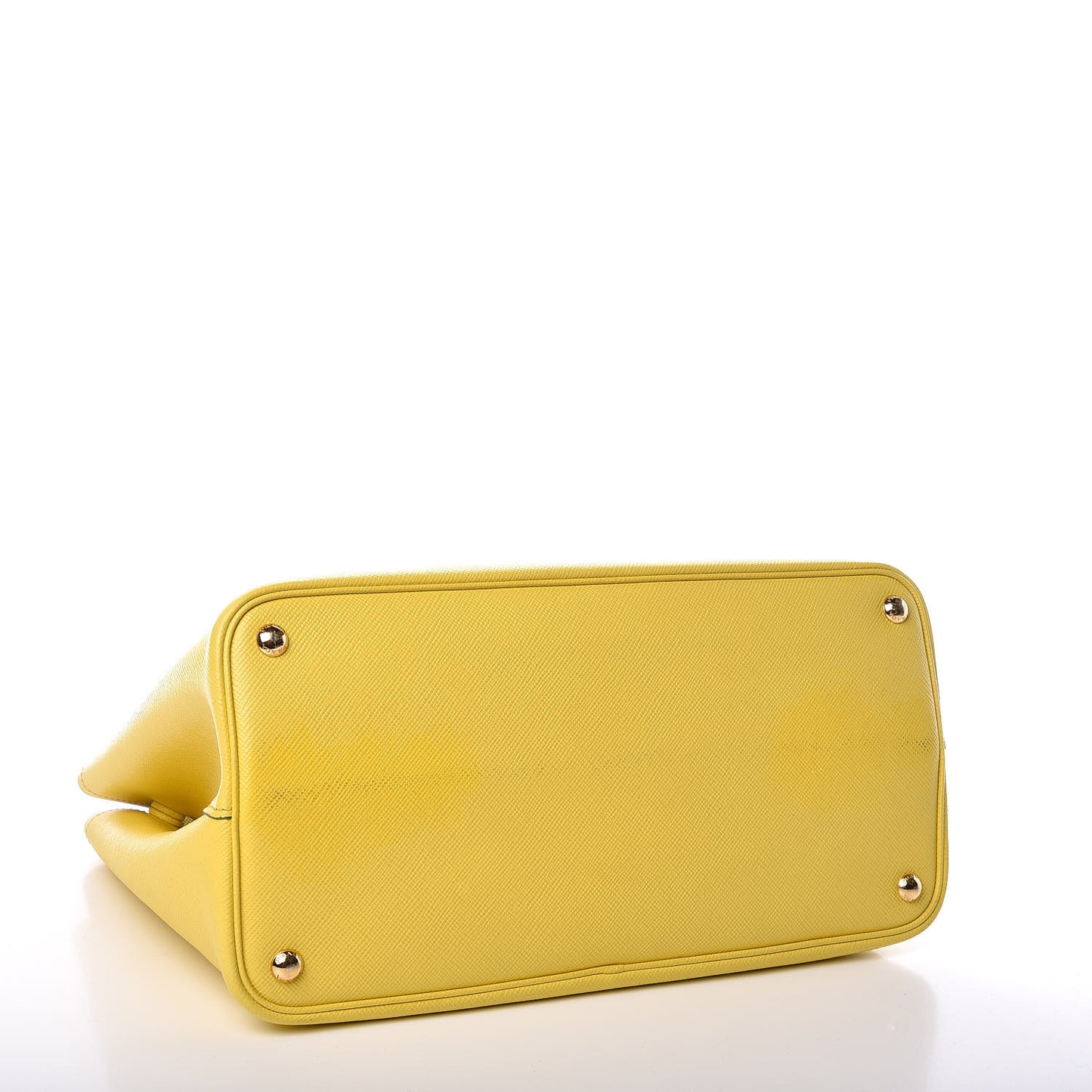 Saffiano Cuir Large Double Bag Girasole