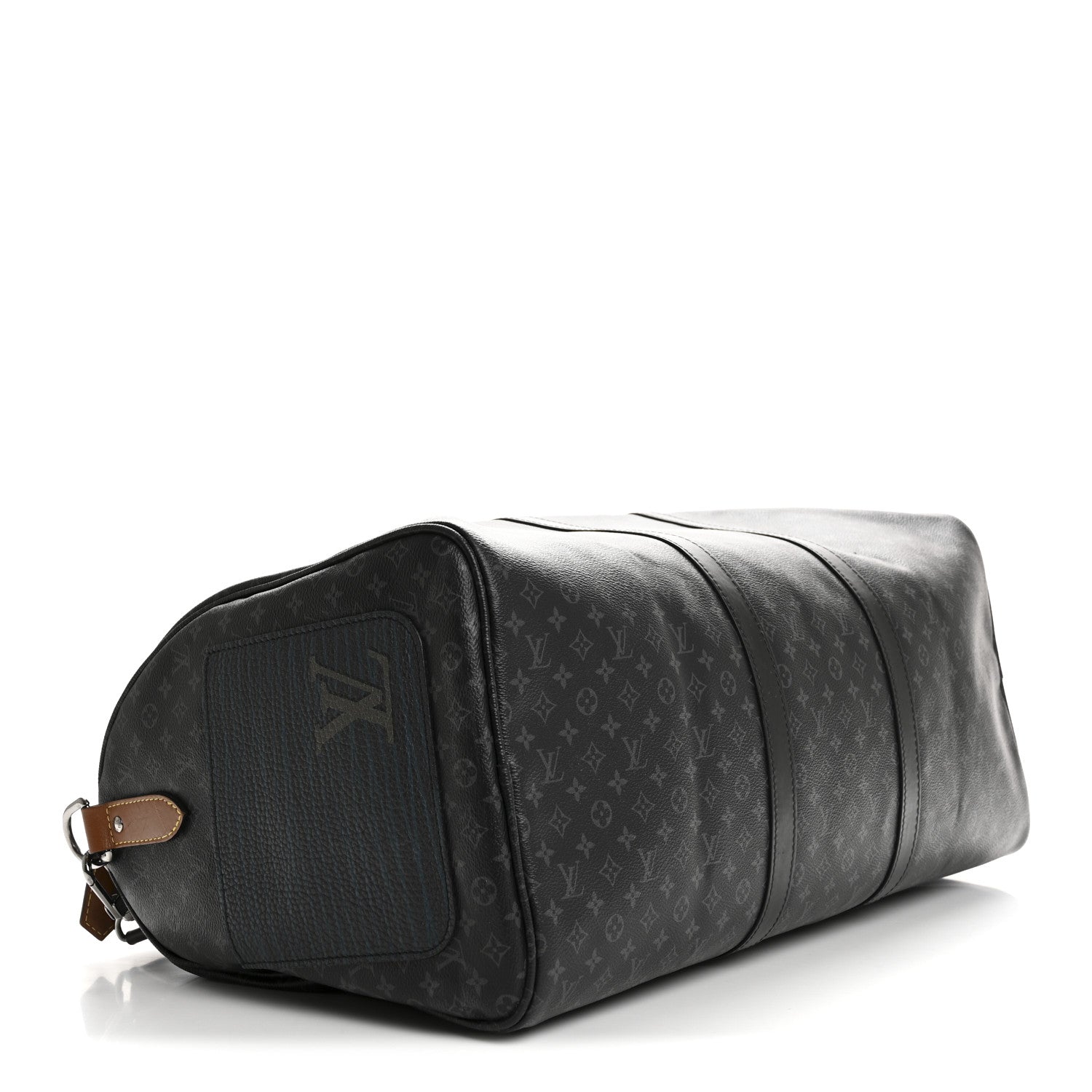Louis Vuitton Monogram Eclipse Patchwork Keepall Bandouliere 50 3 of 12