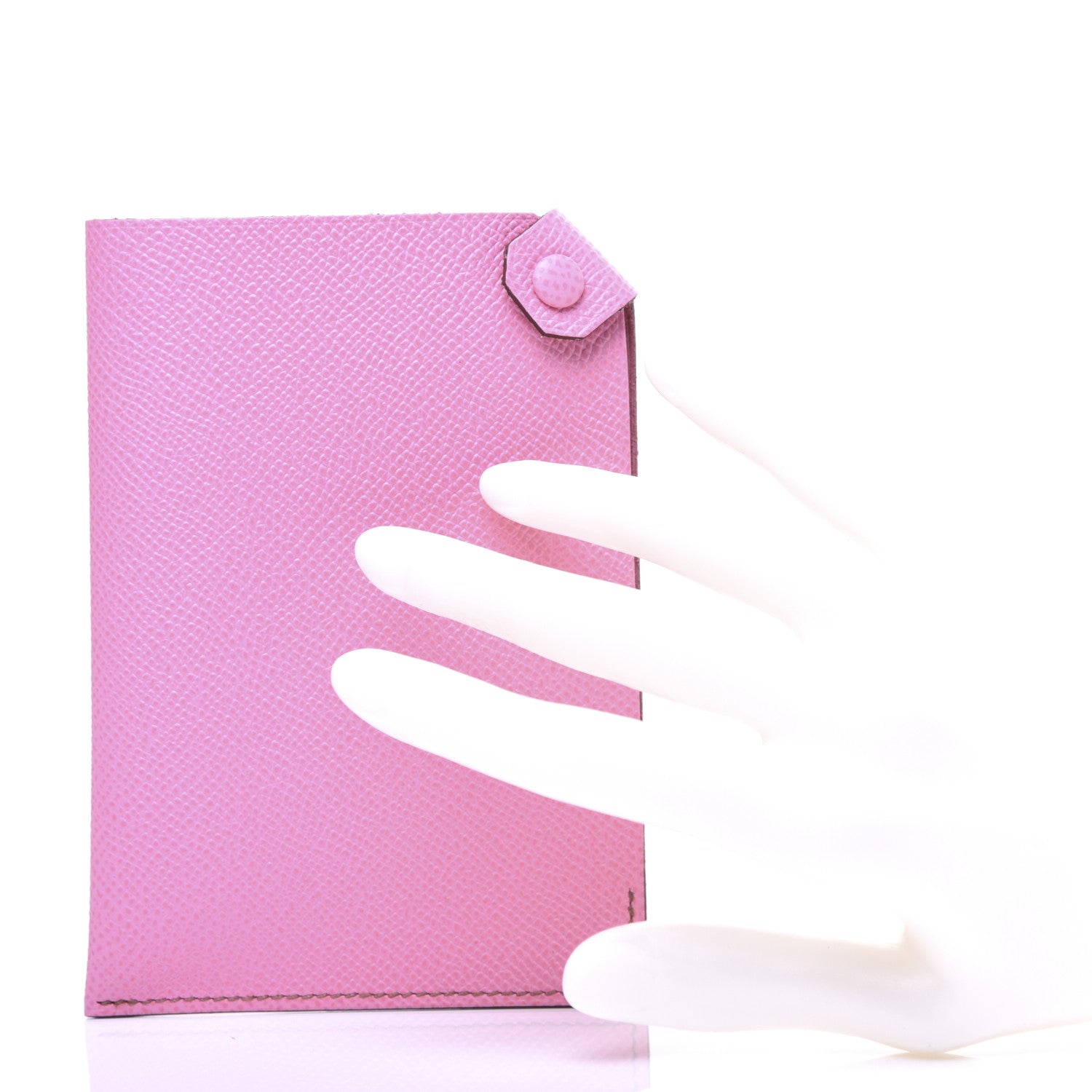 Hermes Epsom Tarmac PM Passport Holder 5P Pink 2 of 9