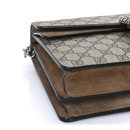 Gucci GG Supreme Monogram Small Dionysus Shoulder Bag  Taupe 7 of 7