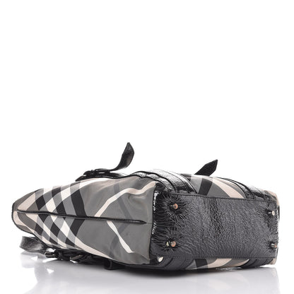 Burberry Nylon Beat Check Lowry Black 4 of 9