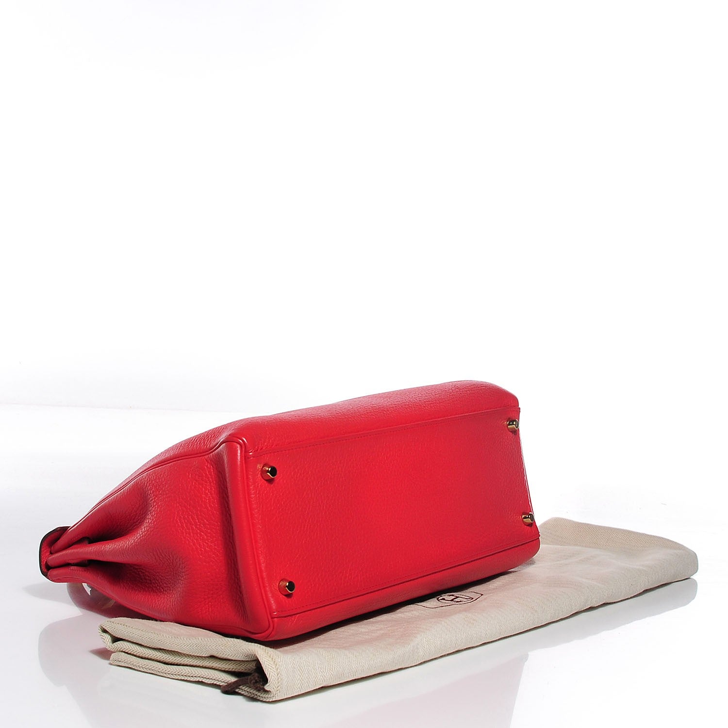 Hermes Taurillon Clemence Kelly Retourne 35 Bougainvillea 6 of 26