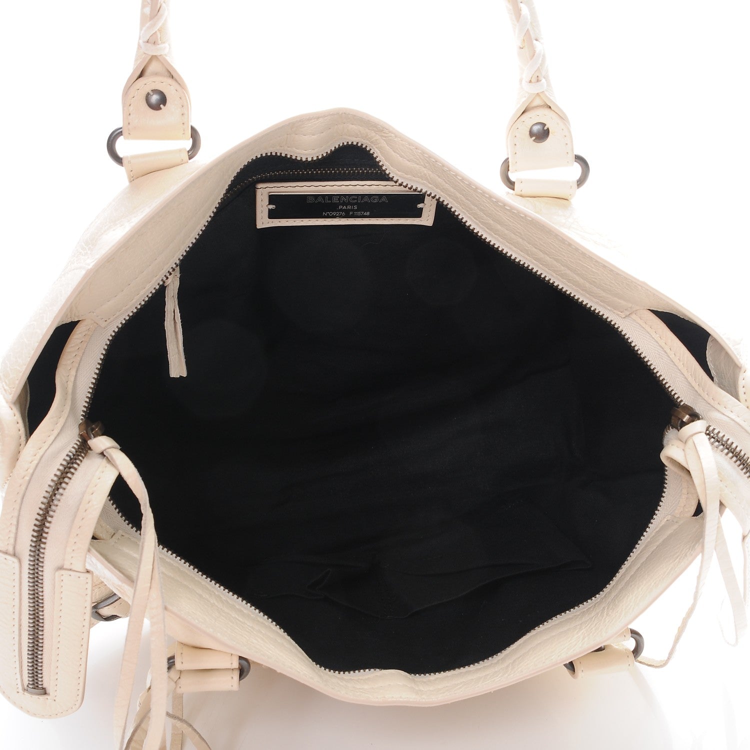 Balenciaga Agneau Classic Hardware City Blanc Creme Light Craie 6 of 8