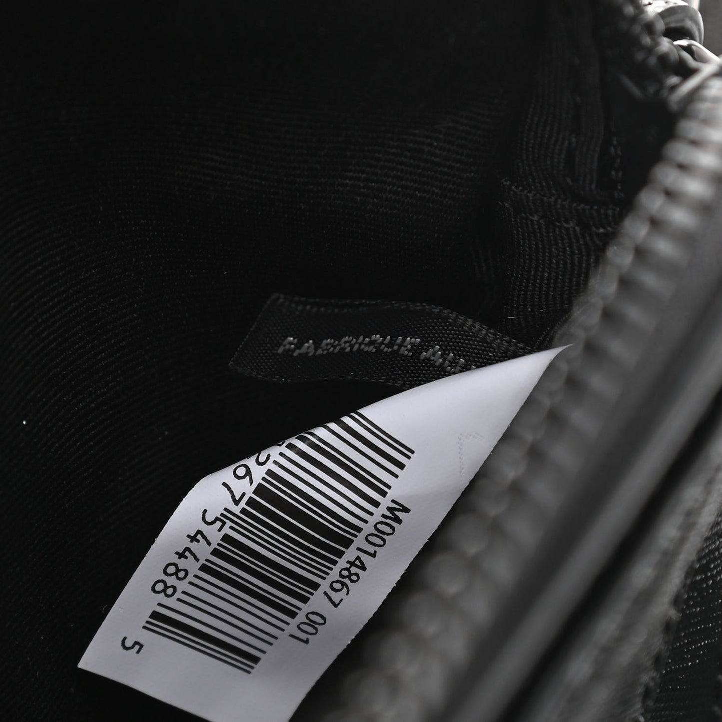 Saffiano Snapshot Camera Bag Black