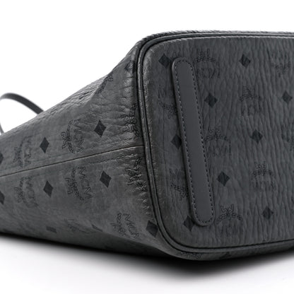 MCM Visetos Medium Project Reversible Shopper Tote Phantom Grey 8 of 14