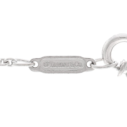 Tiffany 18K White Gold Diamond Atlas Bar Pendant Necklace 4 of 4