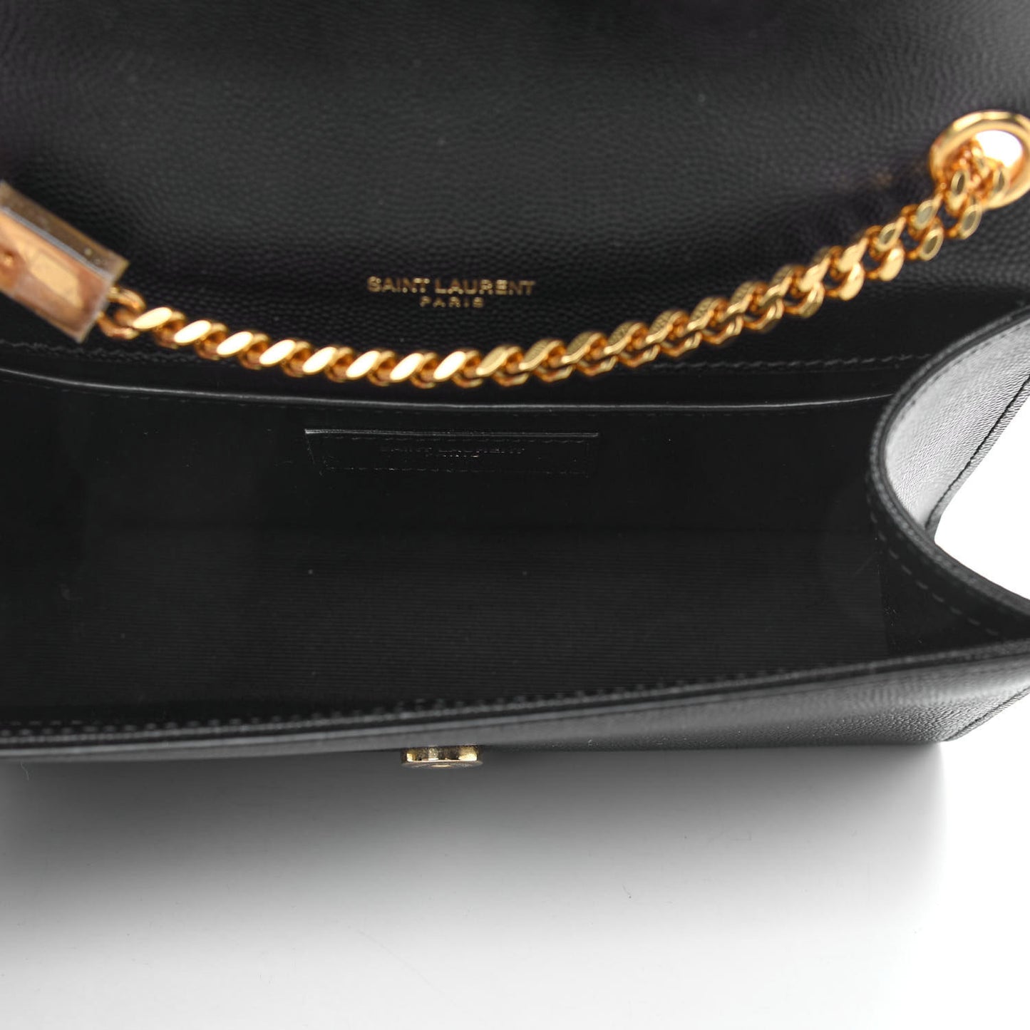 Grain De Poudre Small Monogram Kate Satchel Black