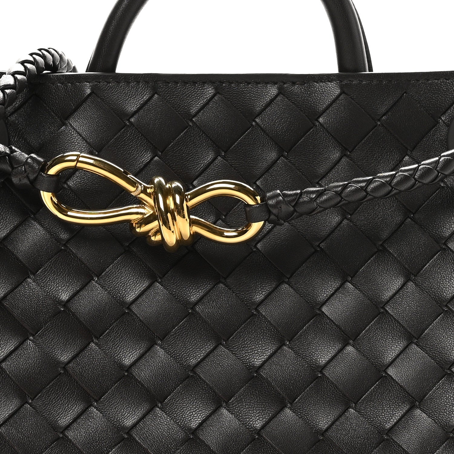 Bottega Veneta Nappa Intrecciato Small Andiamo Shoulder Bag Fondant 7 of 9