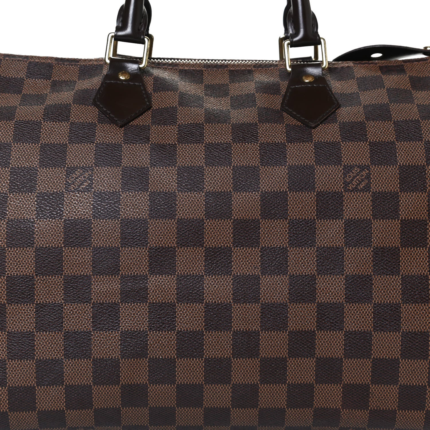 Louis Vuitton Damier Ebene Speedy 35 8 of 12