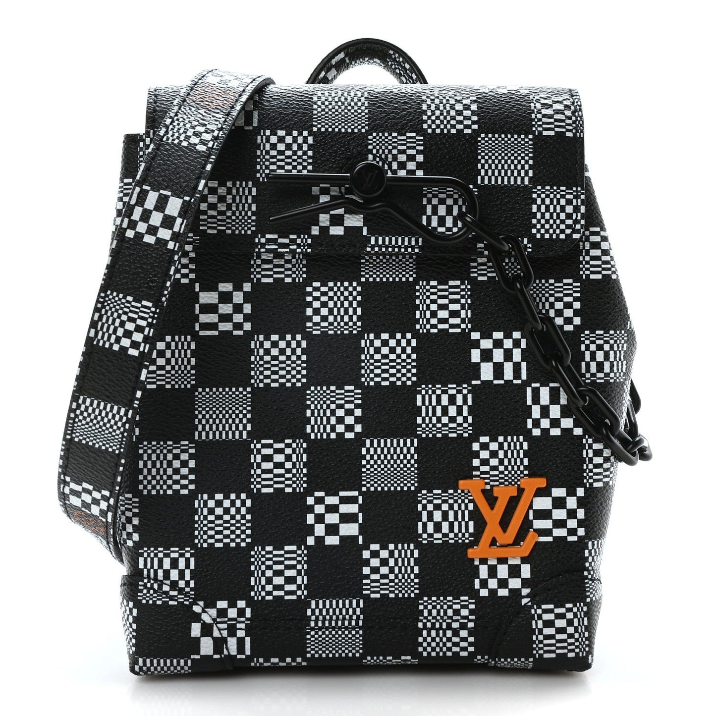 Damier Distorted Steamer XS