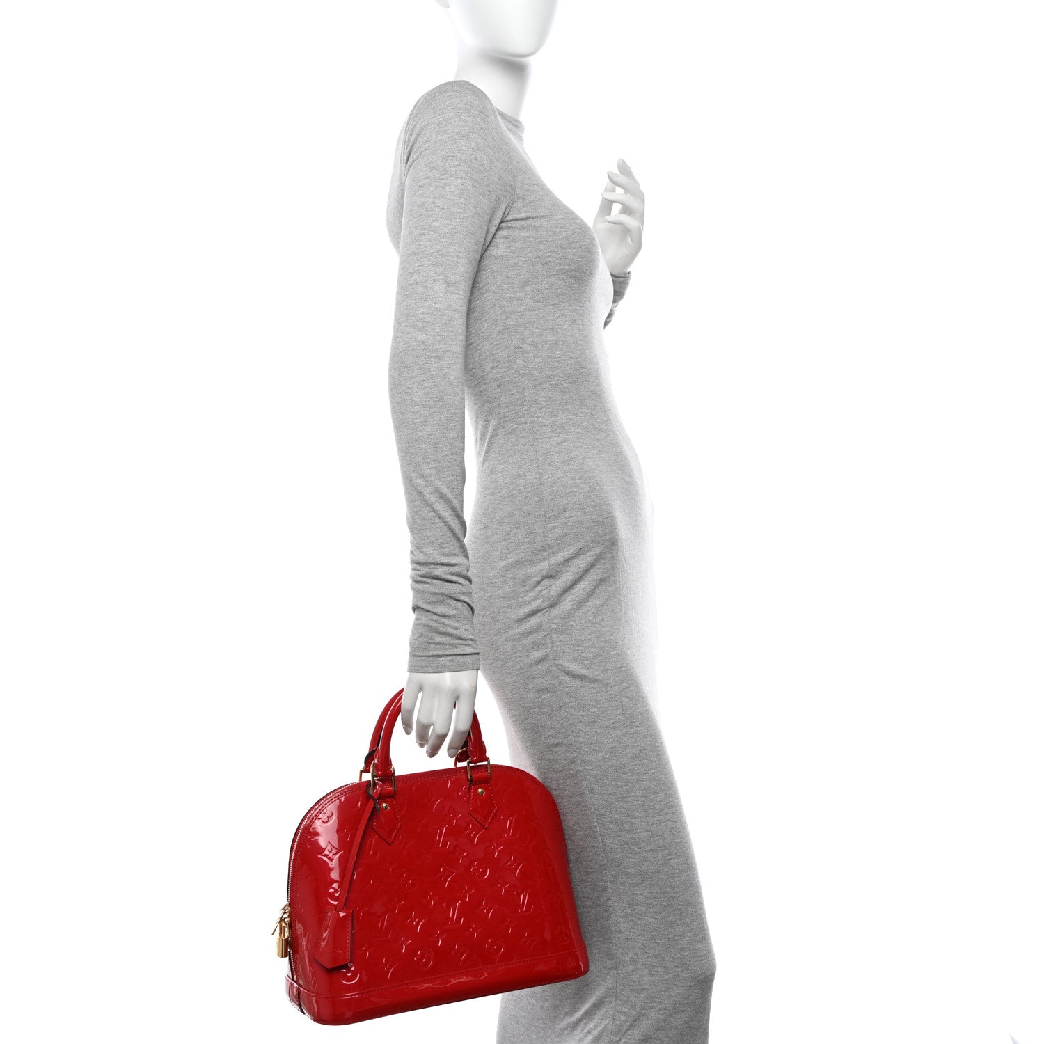 Louis Vuitton Vernis Alma PM Cherry 2 of 20