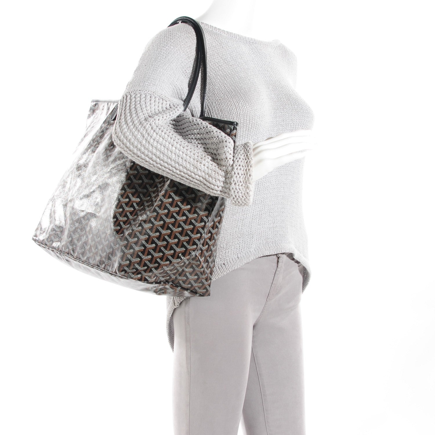 Goyard Goyardine Saint Louis GM Black 4 of 11