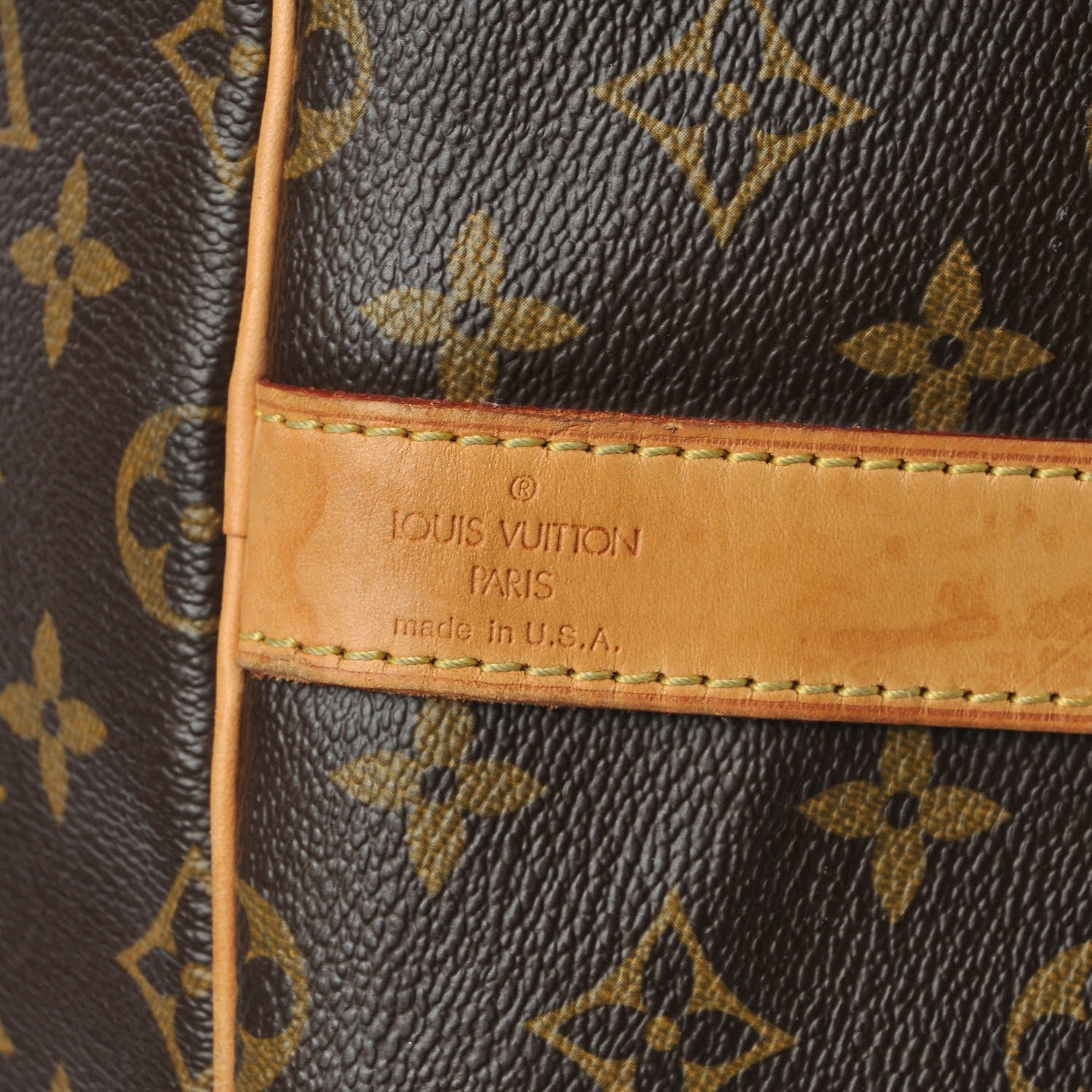 Louis Vuitton Monogram Keepall Bandouliere 55 8 of 15