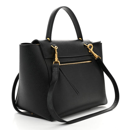 Celine Grained Calfskin Mini Belt Bag Black 3 of 7