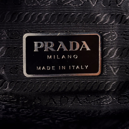 Prada Nylon Vela Messenger Bag Black 6 of 8