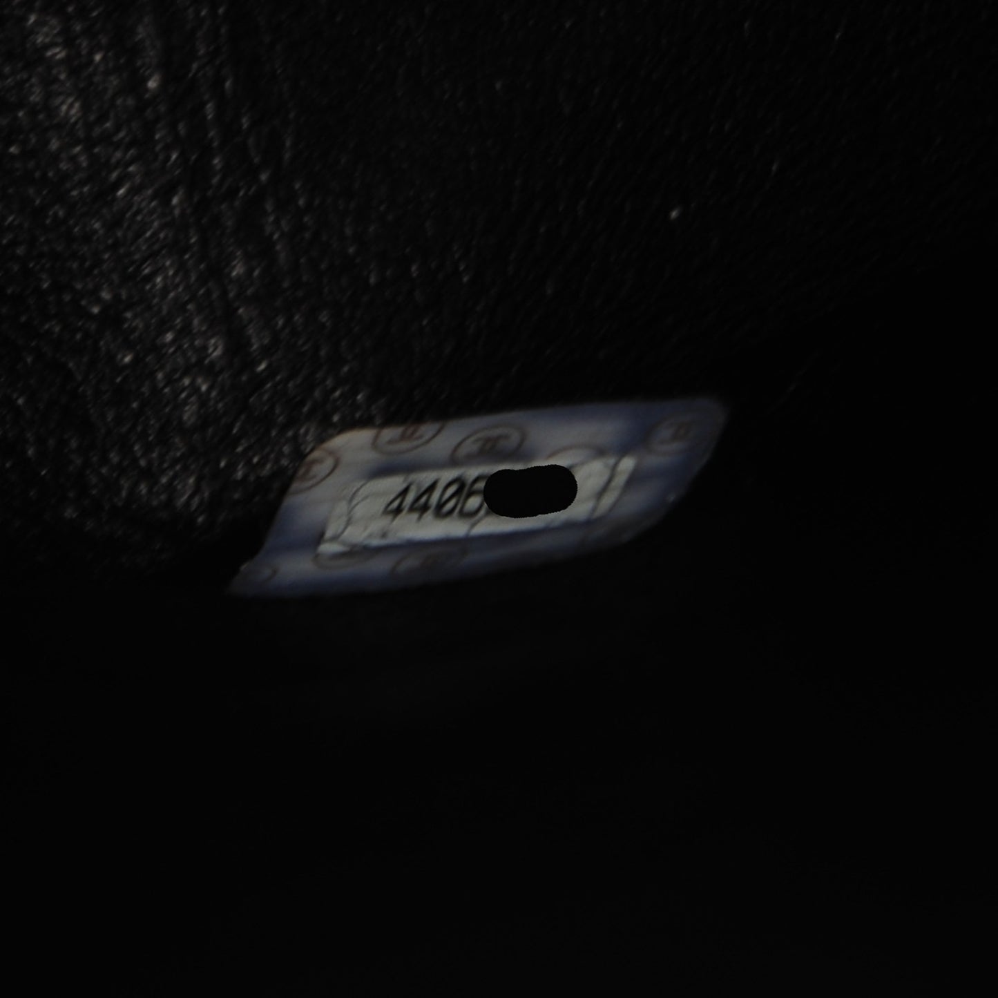 Lambskin Quilted Jumbo Flap Black