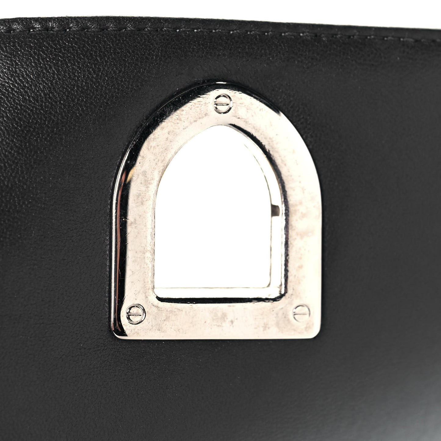 Metallic Patent Micro-Cannage Small Diorama Flap Bag Silver