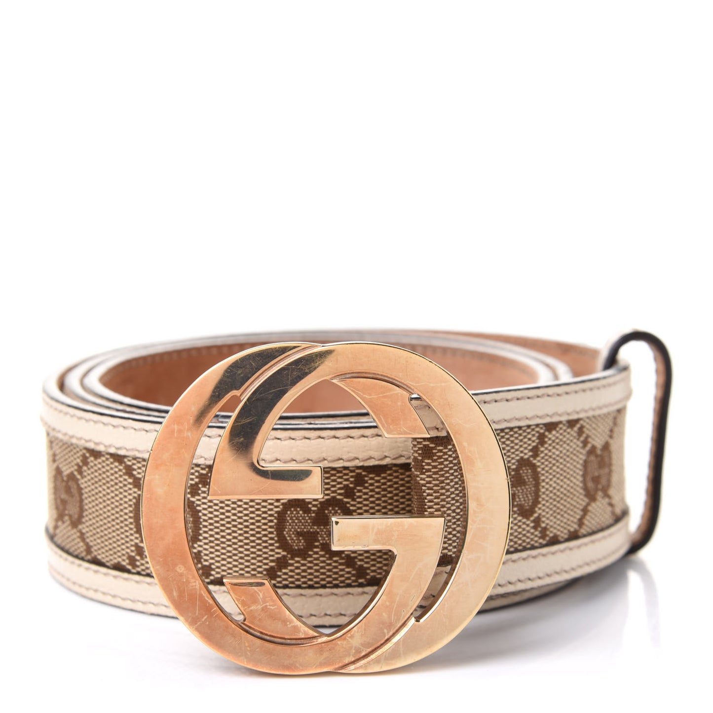 Monogram Interlocking G Belt 90 36 Off White