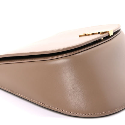 Saint Laurent Box Calfskin Mini Voltaire Top Handle Bag  Dark Toffee 8 of 8
