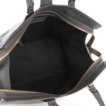 Saint Laurent Sheepskin Medium Cabas ChYc Grey 5 of 8