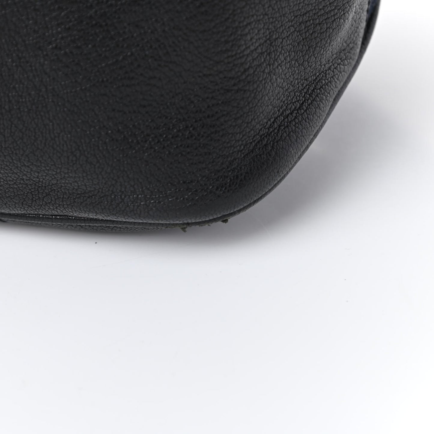 Denim Goatskin Messenger Bleu