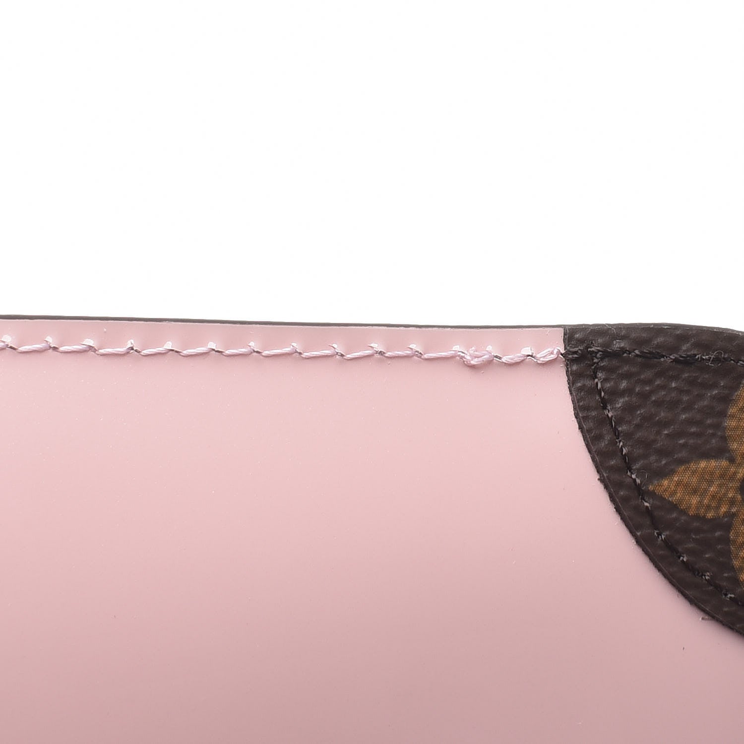 Louis Vuitton Patent Miroir Venice Key Pouch Rose Ballerine 8 of 9