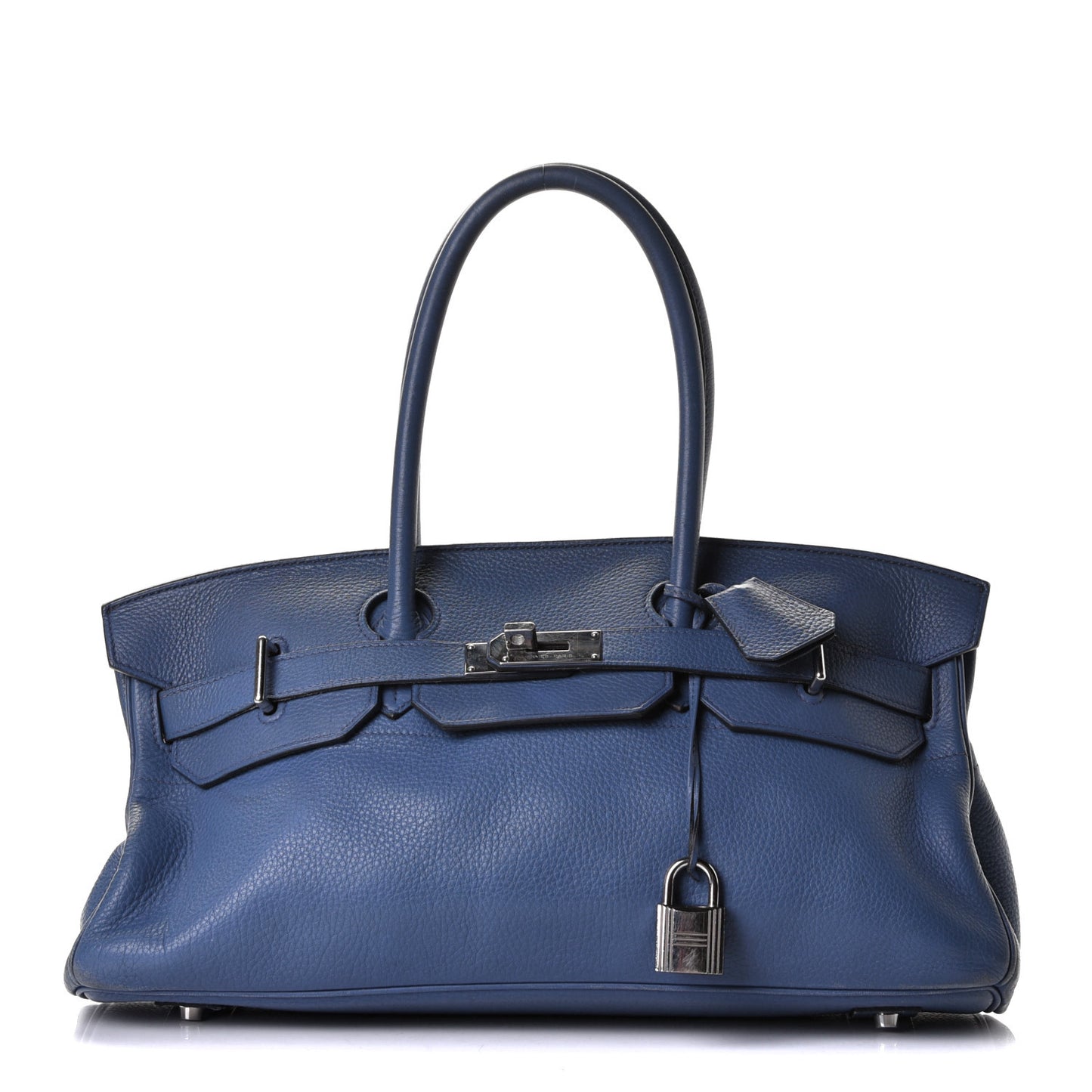 Taurillon Clemence JPG Birkin 42 Bleu Brighton