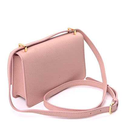 Burberry Grained Calfskin Mini TB Elongated Bag Dusty Pink 2 of 8