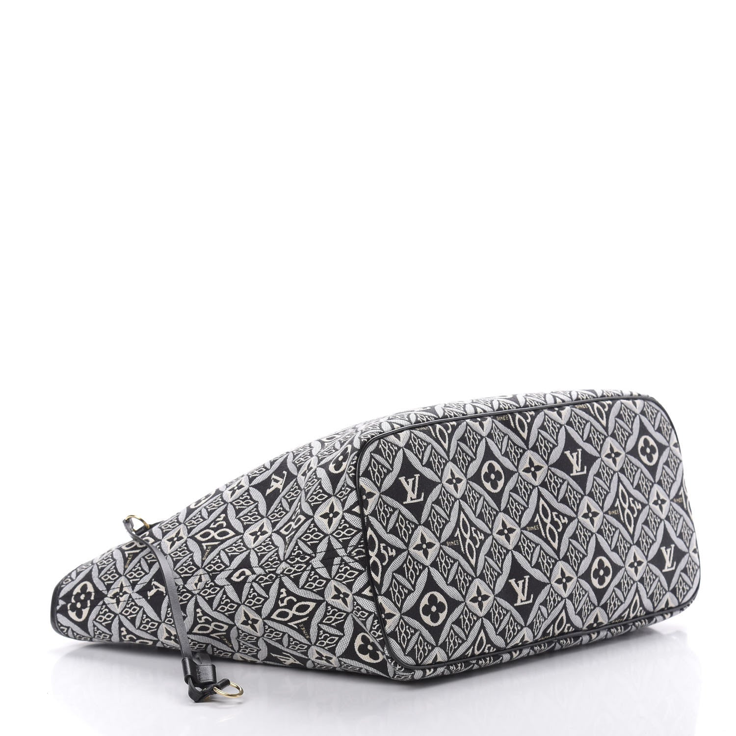 Louis Vuitton Jacquard Since 1854 Neverfull MM Grey 4 of 10