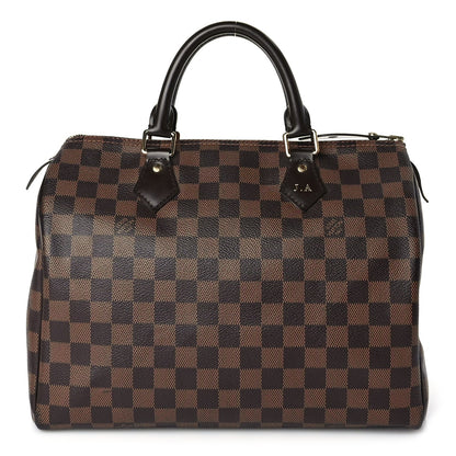 Louis Vuitton Damier Ebene Speedy 30 1 of 8
