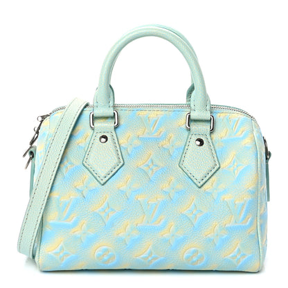 Louis Vuitton Empreinte Monogram Summer Stardust Speedy 20 Water Green 1 of 8