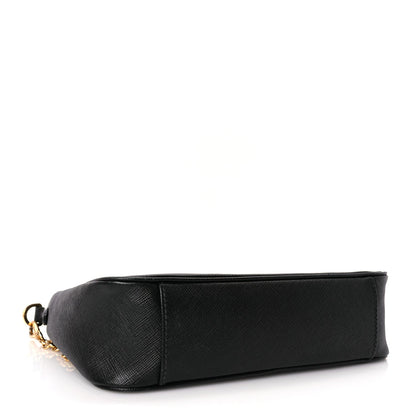 Prada Saffiano Lux Re-Edition 2005 Shoulder Bag Black 3 of 8